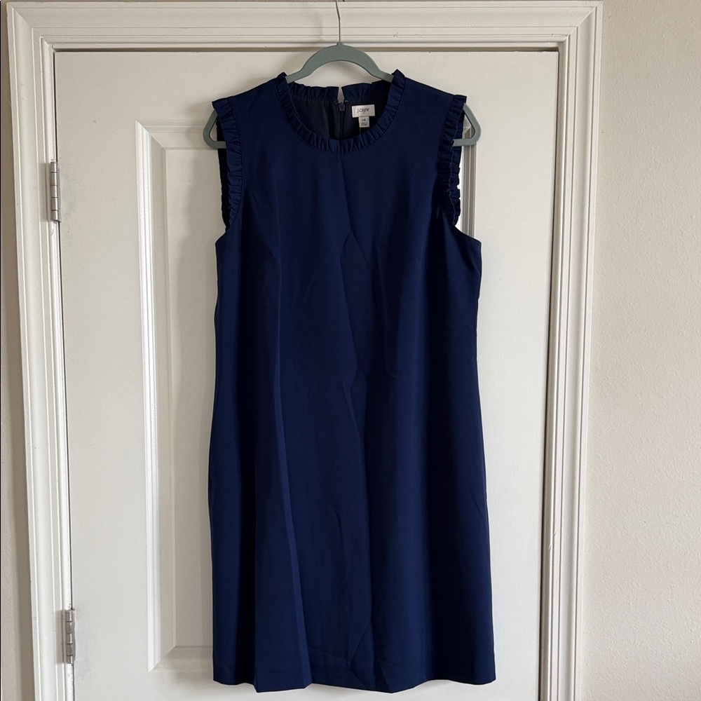 J. Crew Navy Sleeveless Dress